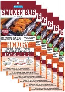 Hickory Smoker Bag Indoor Meat Smoking