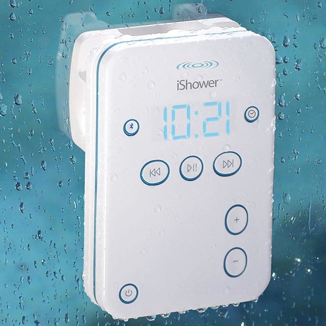 Bluetooth Water Resistant Shower Speaker