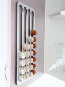 Vertical Nespresso Pod Storage