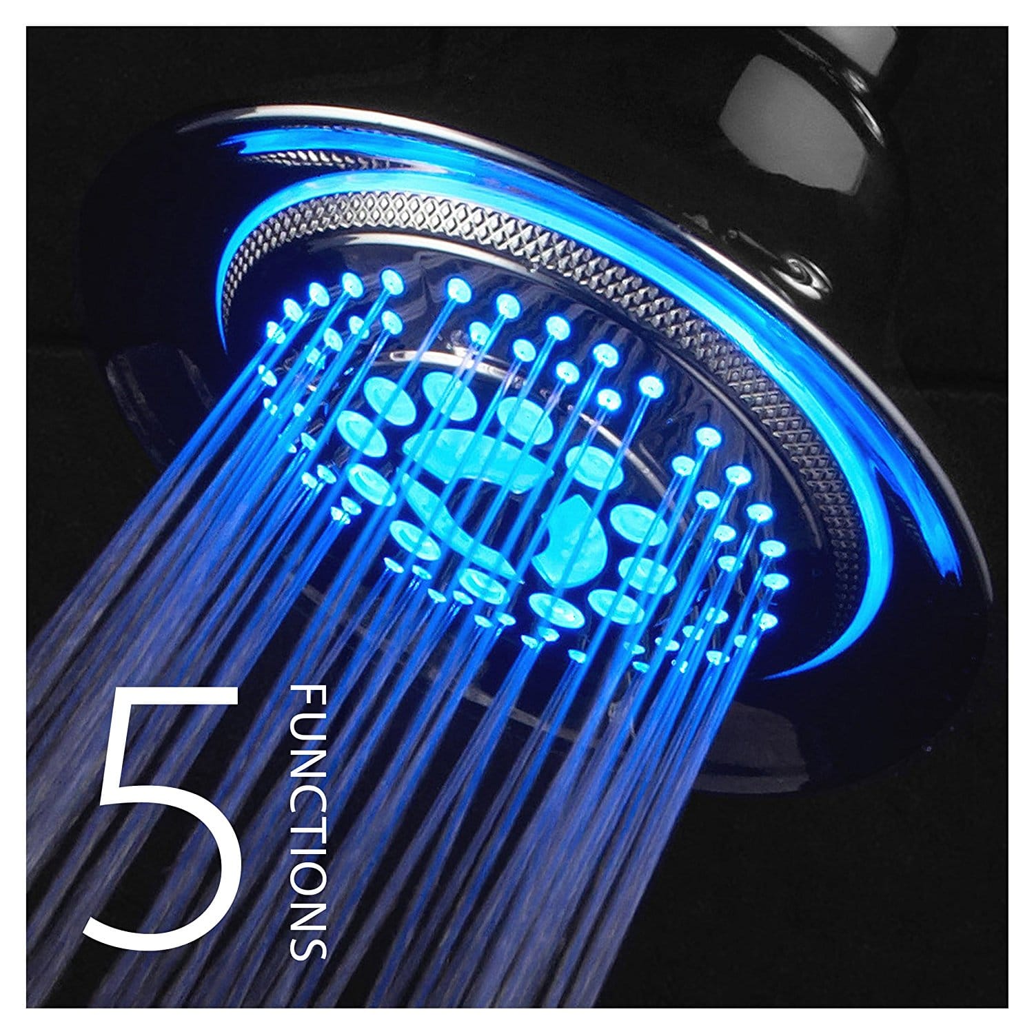 Lightup shower head