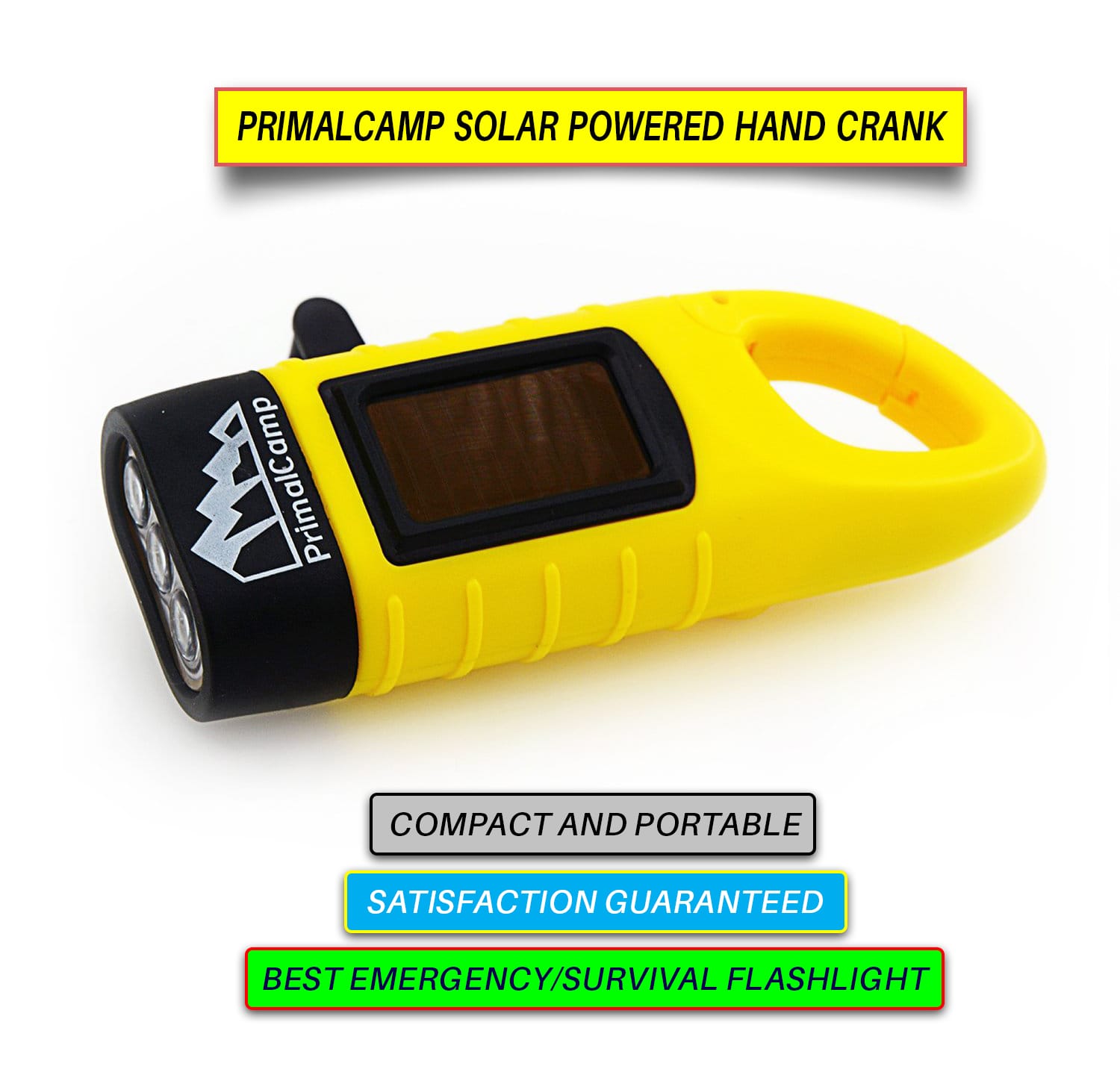 Best Emergency Flashlight For Survival Handcrank