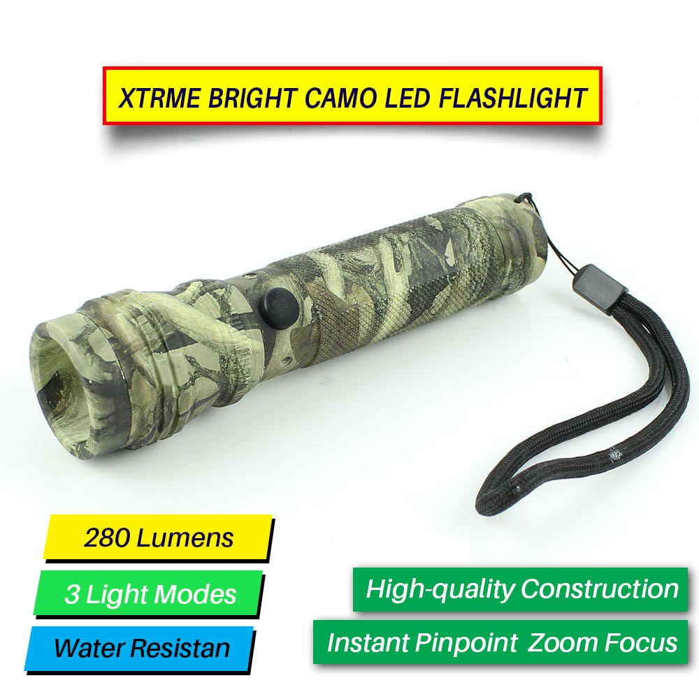 Camo Tactical Flashlight