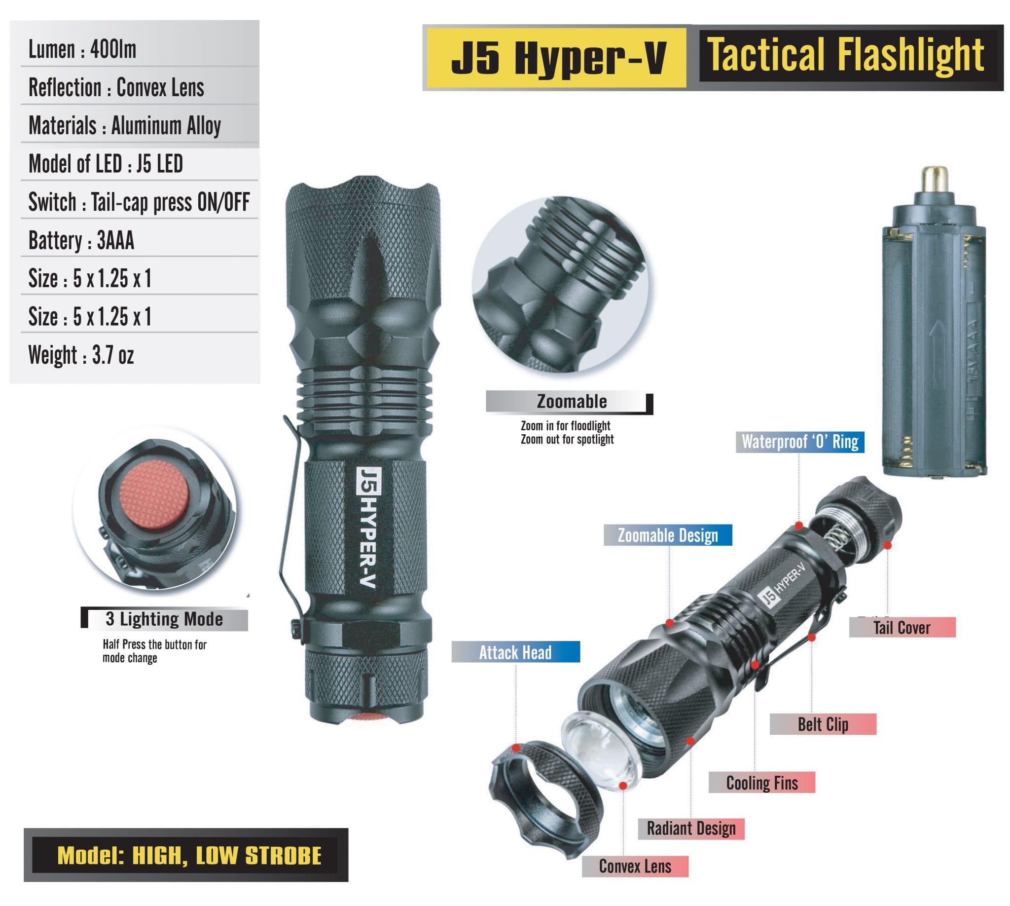 best tactical flashlight