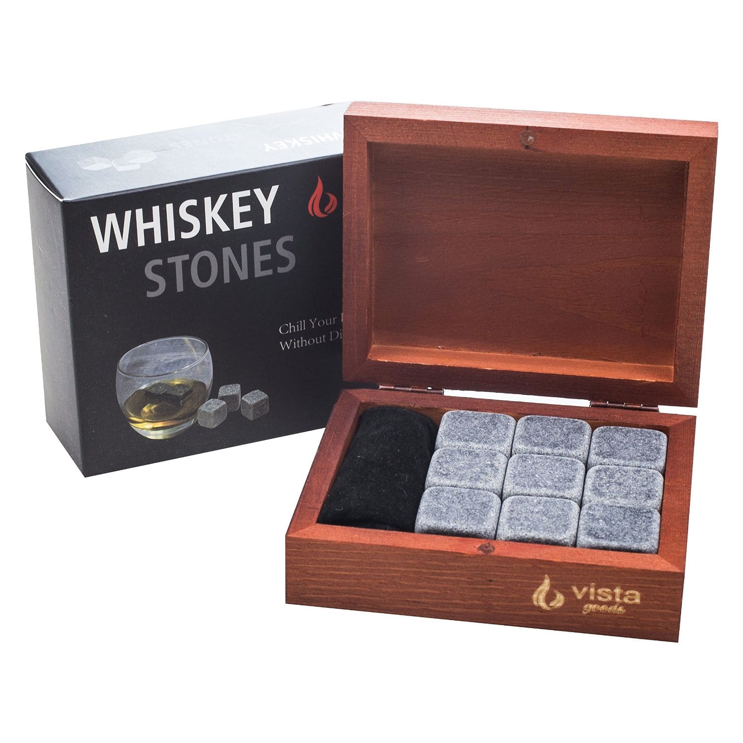 Vista Whiskey Rocks Set