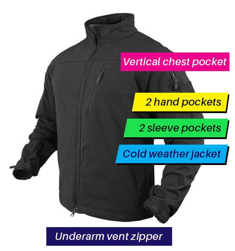 Condor Men's phantom soft shell jacket