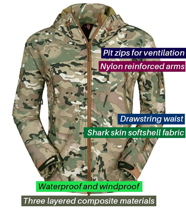 Eglemall-mens-tactical-softshell jacket