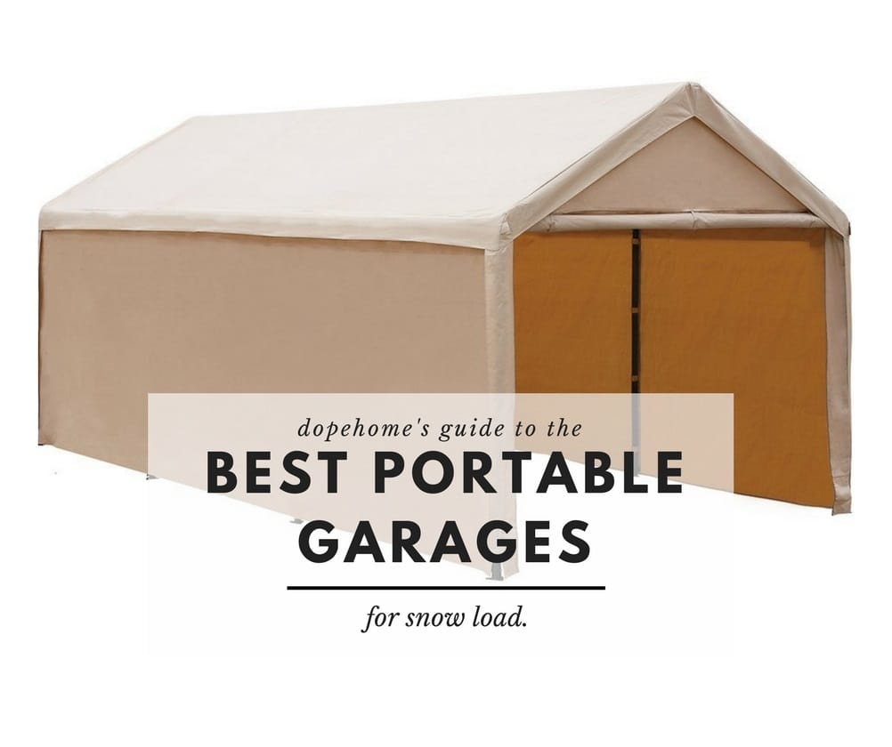 Best Portable Garages For Snow Load: 6 Heavy Duty Designs For Winter
