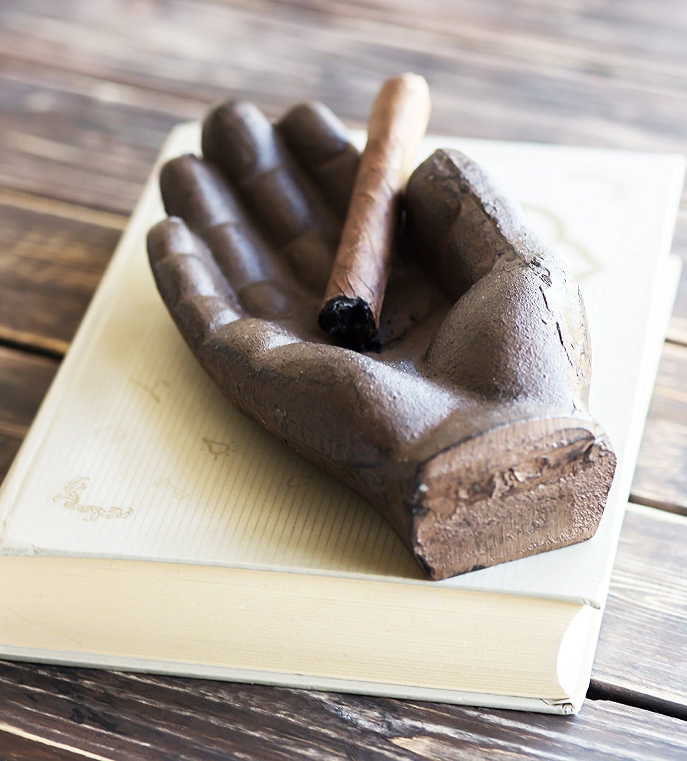 Unique Hand Cigar Ashtray