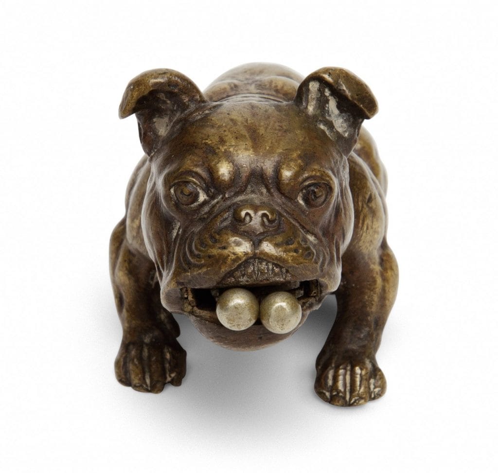 close-up-austrian-bronze-bulldog-cigar-cutter
