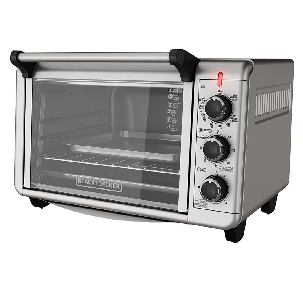 black and decker, large oven, toaster