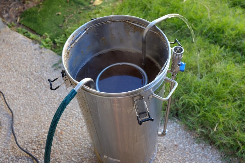 Cooling the wort